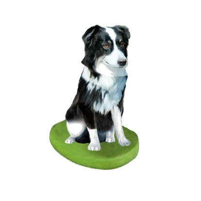 Picture of Custom Bobblehead Doll: Pet Dog Australian Shepherd