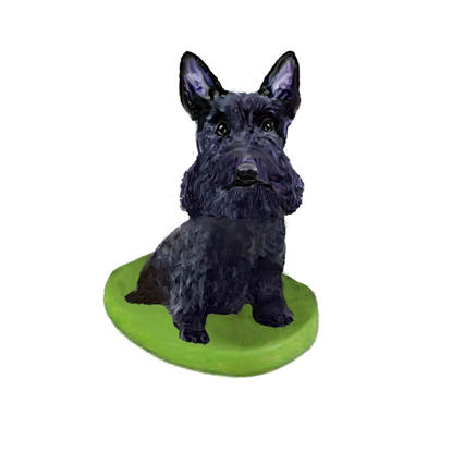 Picture of Custom Bobblehead Doll: Pet Dog Scottish Terrier