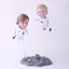 Picture of Custom Bobblehead Doll: Astronaut Mother & Son